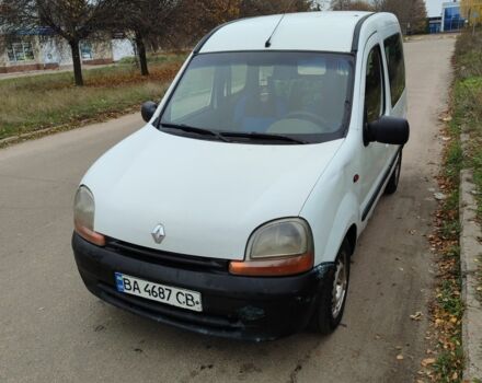 Белый Рено Кенгу, объемом двигателя 1.1 л и пробегом 303 тыс. км за 2500 $, фото 2 на Automoto.ua