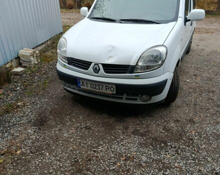 Белый Рено Кенгу, объемом двигателя 1.5 л и пробегом 355 тыс. км за 4200 $, фото 6 на Automoto.ua