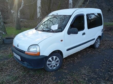 Белый Рено Кенгу, объемом двигателя 1.9 л и пробегом 333 тыс. км за 1890 $, фото 1 на Automoto.ua