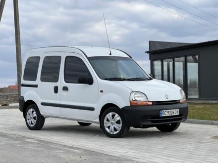 Белый Рено Кенгу, объемом двигателя 1.9 л и пробегом 299 тыс. км за 2549 $, фото 1 на Automoto.ua