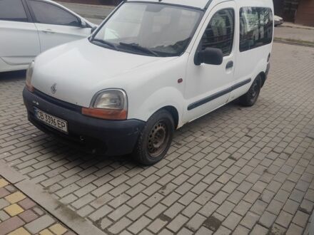 Белый Рено Кенгу, объемом двигателя 1.9 л и пробегом 267 тыс. км за 2400 $, фото 1 на Automoto.ua