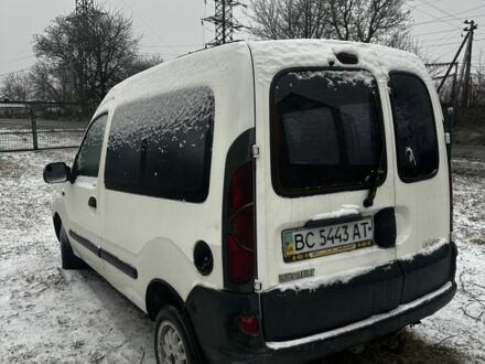 Белый Рено Кенгу, объемом двигателя 1.9 л и пробегом 480 тыс. км за 1500 $, фото 1 на Automoto.ua