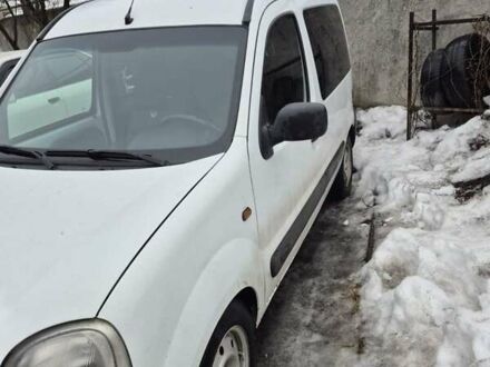 Белый Рено Кенгу, объемом двигателя 1.5 л и пробегом 257 тыс. км за 3000 $, фото 1 на Automoto.ua