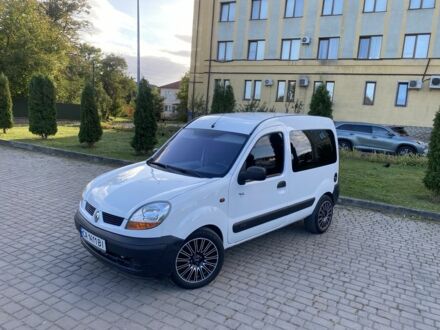 Белый Рено Кенгу, объемом двигателя 1.5 л и пробегом 208 тыс. км за 3900 $, фото 1 на Automoto.ua