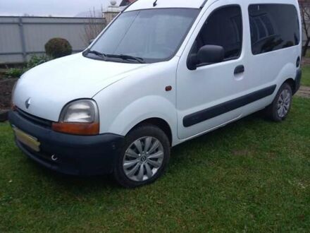 Белый Рено Кенгу, объемом двигателя 1.5 л и пробегом 245 тыс. км за 3700 $, фото 1 на Automoto.ua