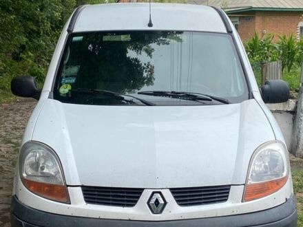 Белый Рено Кенгу, объемом двигателя 1.5 л и пробегом 120 тыс. км за 4000 $, фото 1 на Automoto.ua