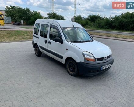 Белый Рено Кенгу, объемом двигателя 1.46 л и пробегом 420 тыс. км за 2300 $, фото 1 на Automoto.ua