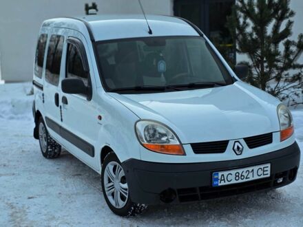 Белый Рено Кенгу, объемом двигателя 1.5 л и пробегом 300 тыс. км за 3550 $, фото 1 на Automoto.ua