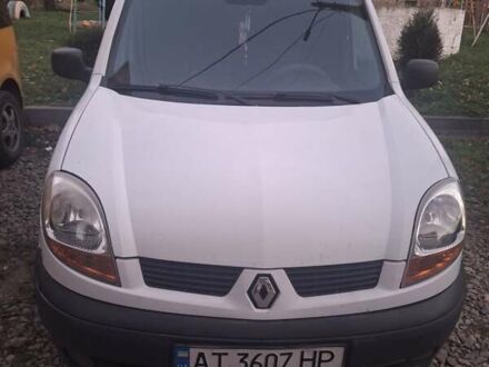 Белый Рено Кенгу, объемом двигателя 1.46 л и пробегом 229 тыс. км за 3400 $, фото 1 на Automoto.ua