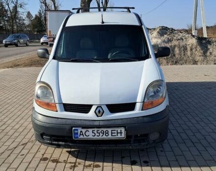Белый Рено Кенгу, объемом двигателя 1.46 л и пробегом 365 тыс. км за 1650 $, фото 1 на Automoto.ua