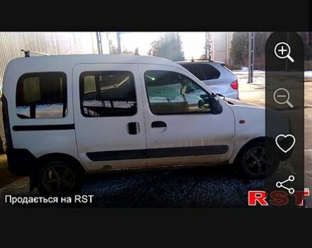 Белый Рено Кенгу, объемом двигателя 1.5 л и пробегом 250 тыс. км за 2000 $, фото 1 на Automoto.ua