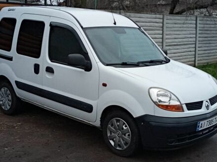 Белый Рено Кенгу, объемом двигателя 1.5 л и пробегом 196 тыс. км за 3100 $, фото 1 на Automoto.ua