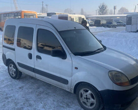 Белый Рено Кенгу, объемом двигателя 1.46 л и пробегом 479 тыс. км за 3300 $, фото 1 на Automoto.ua