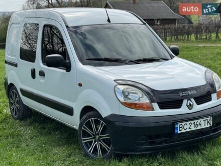 Белый Рено Кенгу, объемом двигателя 1.6 л и пробегом 230 тыс. км за 4350 $, фото 1 на Automoto.ua