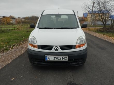 Белый Рено Кенгу, объемом двигателя 1.5 л и пробегом 335 тыс. км за 3650 $, фото 1 на Automoto.ua