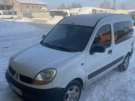 Белый Рено Кенгу, объемом двигателя 1.46 л и пробегом 479 тыс. км за 3300 $, фото 1 на Automoto.ua