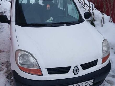 Білий Рено Кєнгу, об'ємом двигуна 1.46 л та пробігом 200 тис. км за 3000 $, фото 1 на Automoto.ua