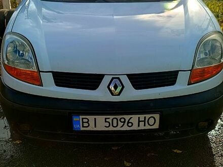 Белый Рено Кенгу, объемом двигателя 1.5 л и пробегом 256 тыс. км за 3500 $, фото 1 на Automoto.ua