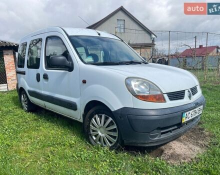 Белый Рено Кенгу, объемом двигателя 1.15 л и пробегом 219 тыс. км за 3600 $, фото 1 на Automoto.ua