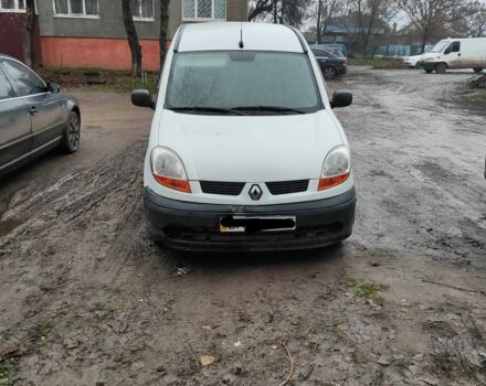 Белый Рено Кенгу, объемом двигателя 1.5 л и пробегом 320 тыс. км за 3428 $, фото 1 на Automoto.ua