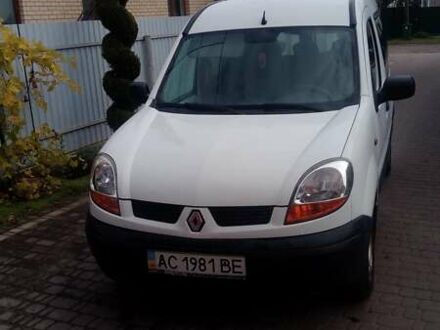 Рено Кенгу 2005 в Ковель на Automoto.ua Белый Рено Кенгу, объемом двигателя 1.46 л и пробегом 289 тыс. км за 3500 $, фото 1 на Automoto.ua