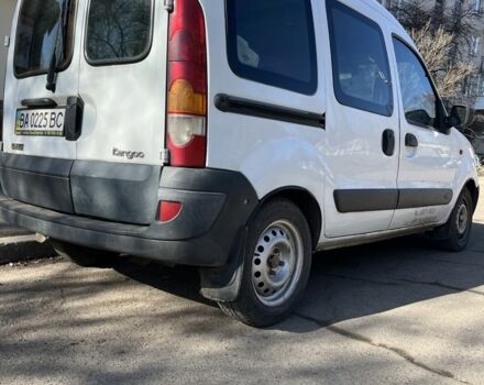 Белый Рено Кенгу, объемом двигателя 1.5 л и пробегом 237 тыс. км за 3500 $, фото 1 на Automoto.ua