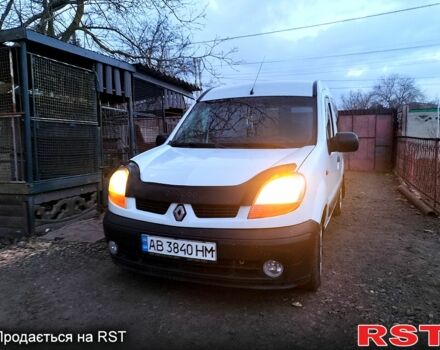 Белый Рено Кенгу, объемом двигателя 1.9 л и пробегом 420 тыс. км за 3100 $, фото 1 на Automoto.ua