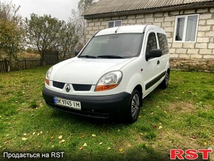 Белый Рено Кенгу, объемом двигателя 1.5 л и пробегом 304 тыс. км за 3300 $, фото 1 на Automoto.ua