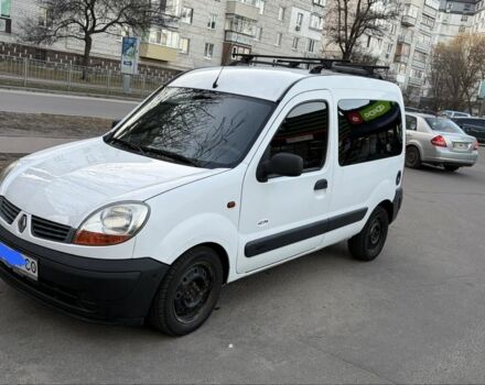 Белый Рено Кенгу, объемом двигателя 1.5 л и пробегом 255 тыс. км за 3700 $, фото 1 на Automoto.ua