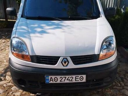 Белый Рено Кенгу, объемом двигателя 1.46 л и пробегом 210 тыс. км за 2800 $, фото 1 на Automoto.ua