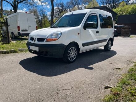 Белый Рено Кенгу, объемом двигателя 1.5 л и пробегом 314 тыс. км за 3900 $, фото 1 на Automoto.ua