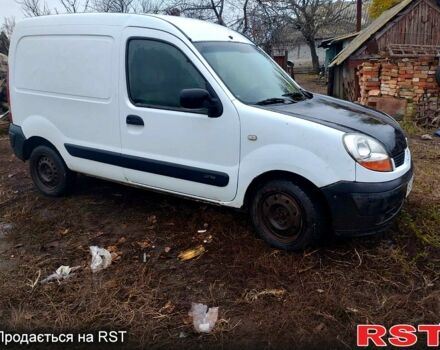 Белый Рено Кенгу, объемом двигателя 1.5 л и пробегом 250 тыс. км за 1550 $, фото 1 на Automoto.ua