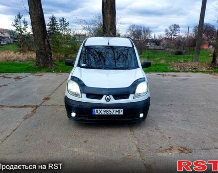 Белый Рено Кенгу, объемом двигателя 1.5 л и пробегом 209 тыс. км за 3500 $, фото 1 на Automoto.ua