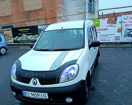 Белый Рено Кенгу, объемом двигателя 1.4 л и пробегом 344 тыс. км за 3999 $, фото 1 на Automoto.ua