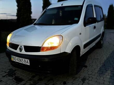 Белый Рено Кенгу, объемом двигателя 1.5 л и пробегом 180 тыс. км за 3950 $, фото 1 на Automoto.ua