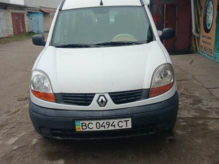 Белый Рено Кенгу, объемом двигателя 1.46 л и пробегом 239 тыс. км за 4500 $, фото 1 на Automoto.ua