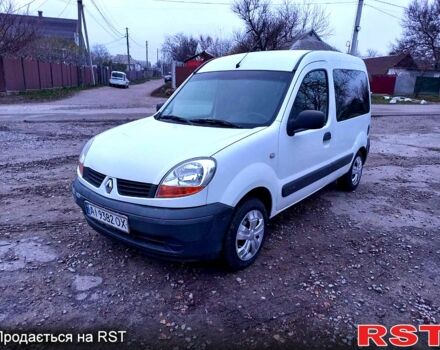 Белый Рено Кенгу, объемом двигателя 1.5 л и пробегом 325 тыс. км за 3600 $, фото 1 на Automoto.ua