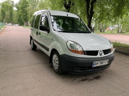 Рено Кенгу 2006 в Житомире на Automoto.ua Белый Рено Кенгу, объемом двигателя 1.5 л и пробегом 240 тыс. км за 3550 $, фото 1 на Automoto.ua