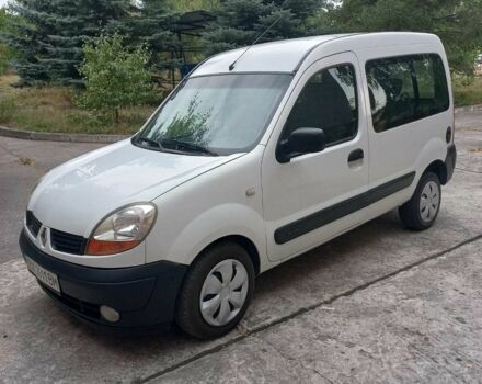 Белый Рено Кенгу, объемом двигателя 1.46 л и пробегом 331 тыс. км за 3400 $, фото 1 на Automoto.ua