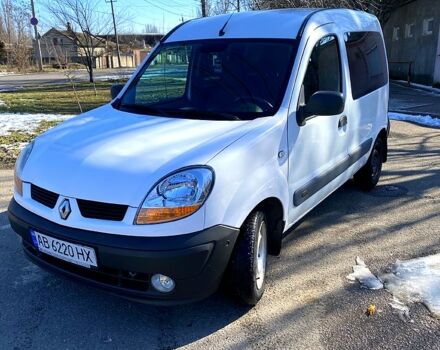 Белый Рено Кенгу, объемом двигателя 1.5 л и пробегом 20700 тыс. км за 3000 $, фото 1 на Automoto.ua