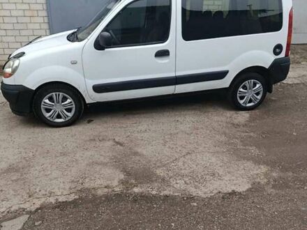 Белый Рено Кенгу, объемом двигателя 1.5 л и пробегом 234 тыс. км за 4500 $, фото 1 на Automoto.ua