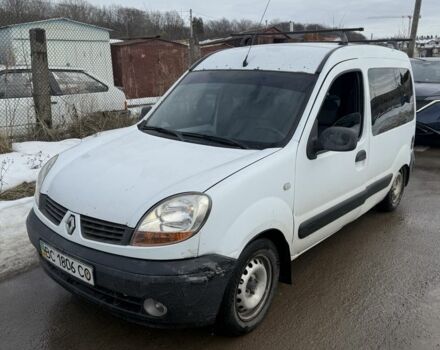 Белый Рено Кенгу, объемом двигателя 1.5 л и пробегом 380 тыс. км за 1999 $, фото 1 на Automoto.ua