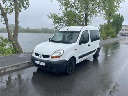 Белый Рено Кенгу, объемом двигателя 1.5 л и пробегом 250 тыс. км за 3800 $, фото 1 на Automoto.ua