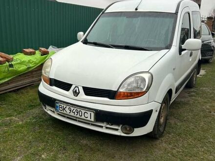 Белый Рено Кенгу, объемом двигателя 1.5 л и пробегом 350 тыс. км за 4200 $, фото 1 на Automoto.ua