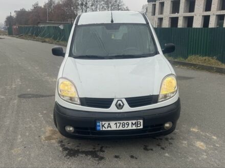 Белый Рено Кенгу, объемом двигателя 1.5 л и пробегом 320 тыс. км за 2300 $, фото 1 на Automoto.ua