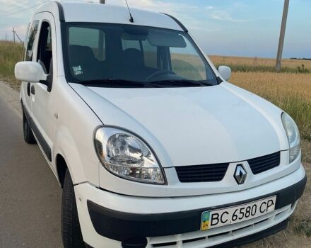 Белый Рено Кенгу, объемом двигателя 1.5 л и пробегом 275 тыс. км за 3250 $, фото 1 на Automoto.ua