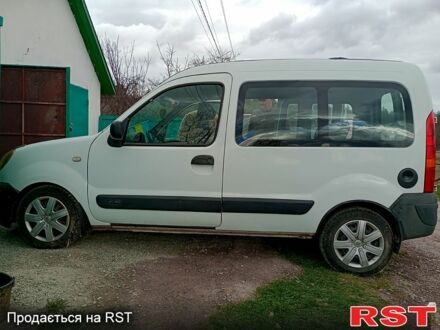 Белый Рено Кенгу, объемом двигателя 1.5 л и пробегом 185 тыс. км за 4500 $, фото 1 на Automoto.ua
