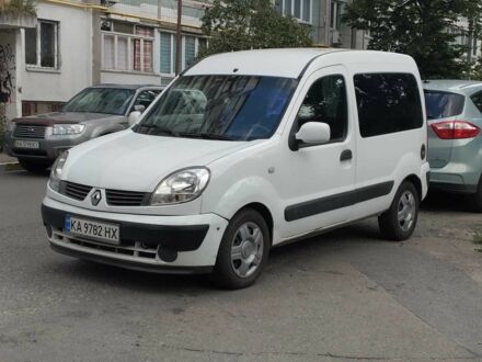 Белый Рено Кенгу, объемом двигателя 1.5 л и пробегом 275 тыс. км за 4497 $, фото 1 на Automoto.ua