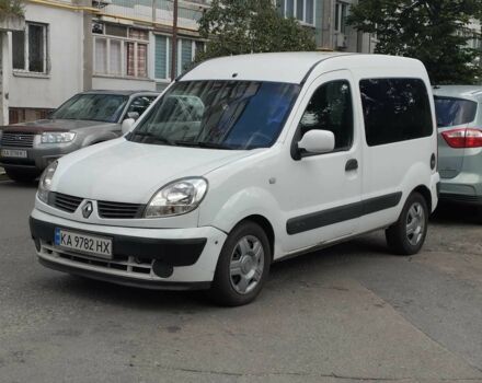 Белый Рено Кенгу, объемом двигателя 1.5 л и пробегом 275 тыс. км за 4497 $, фото 1 на Automoto.ua
