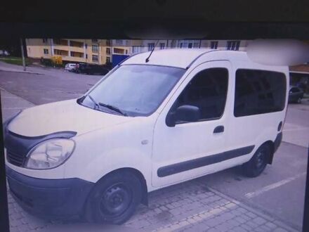 Белый Рено Кенгу, объемом двигателя 1.5 л и пробегом 270 тыс. км за 5200 $, фото 1 на Automoto.ua